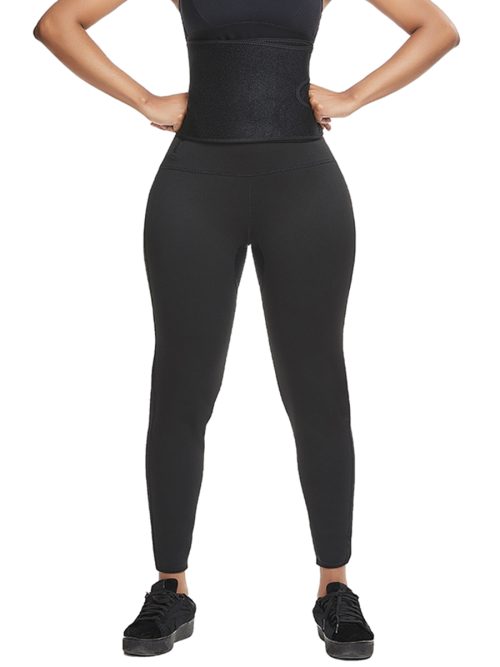 High Waist Sweat Capris Pants