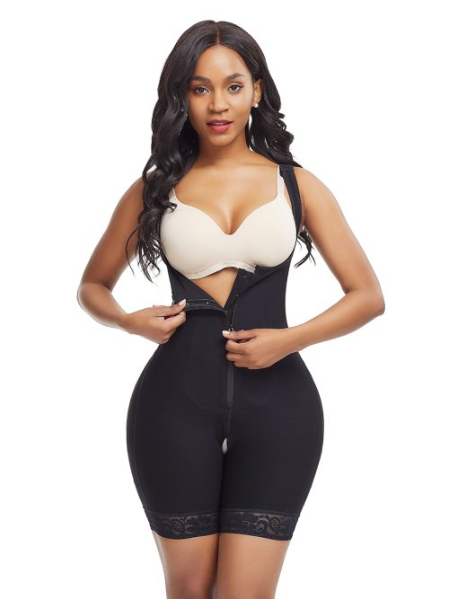 Underbust Bodysuit Zipper Hourglass