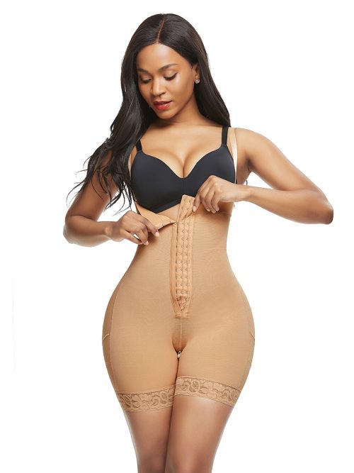 Full Body Shaper Big Size Lace Trim